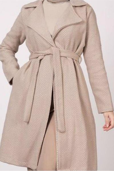 TRENDTESETTÜR Γυναικείο παλτό με σχέδιο βιζόν Houndstooth 5285