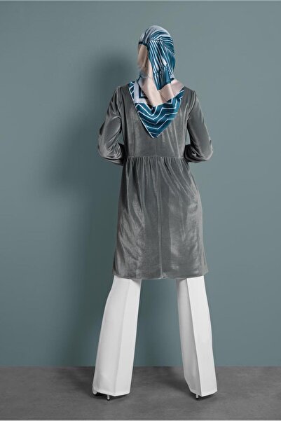 Alvina KADİFE YÜKSEK BEL TUNİK 40388