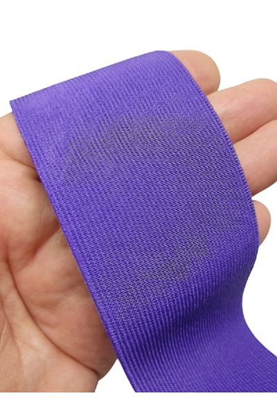 Firebird Takı Aksesuar Ve Kamp Malzemeleri 50 mm Purple Color Super Garment Woven Rubber