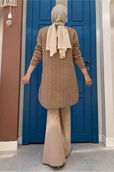 TRENDTESETTÜR Γυναικείο πλεκτό μαύρισμα με μοτίβο 54102