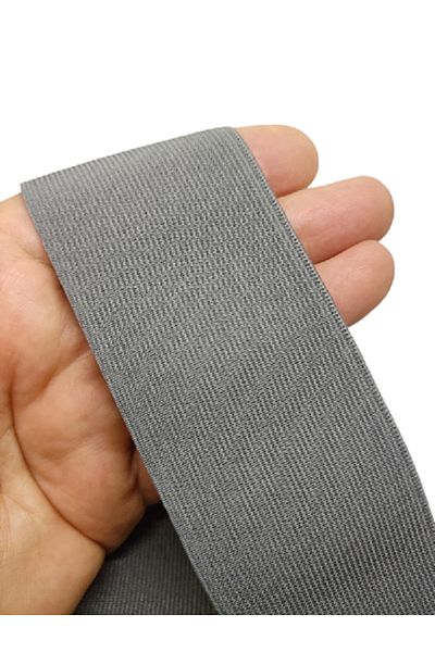 Firebird Takı Aksesuar Ve Kamp Malzemeleri Gray Color 50 mm Super Garment Woven Rubber