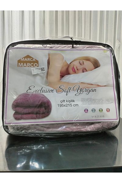 Butik Double Silicone Filled Luxury Soft Quilt 195X215