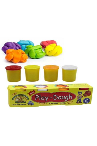 Mu Art 4 Pieces Mini Play Dough (4767)