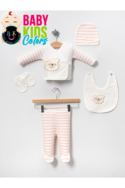 baby kids colors طقم ملابس داخلية فاخرة لحديثي الولادة من المستشفى مكون من 5 ...