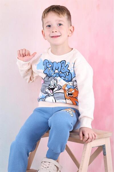 LİLLYPİCCA Комплект от 2 растерни рисунки с герои Том и Джери за момче с 3 нишки