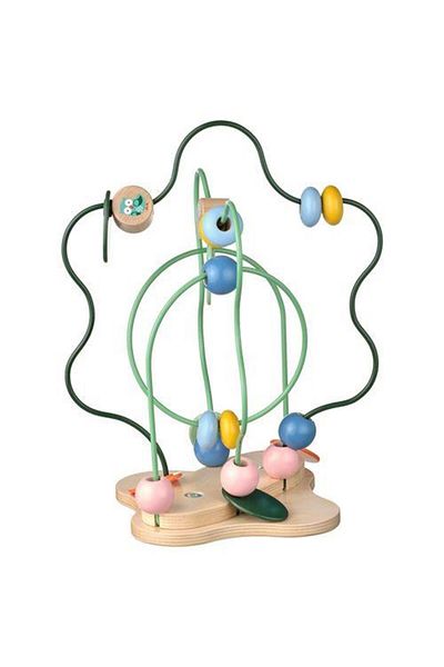 IKEA Uppsta Beaded Spiral Multicolor Baby Kids Activity Developmental Toy