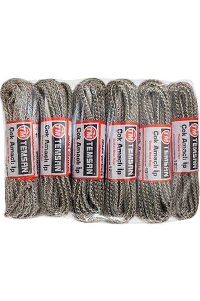RubyBoutiques Temsan 10 Mt Multi-Purpose Rope 12 Pack - Blc6407-6611