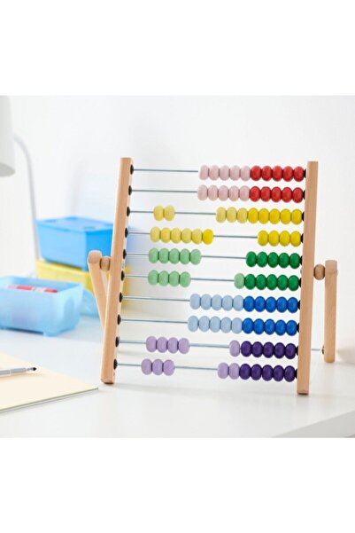 IKEA Abakus, Ikea Ahşap Büyük Boy Abaküs 39×33 Cm