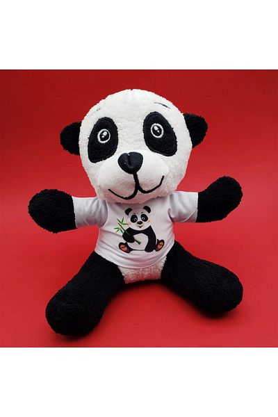 Mu Art T-Shirt Panda Toy