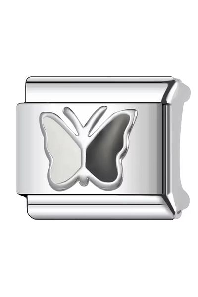 RoseCo00 Italian Steel Bracelet Charm