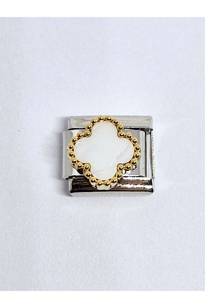 RoseCo00 Italian Steel Bracelet Charm