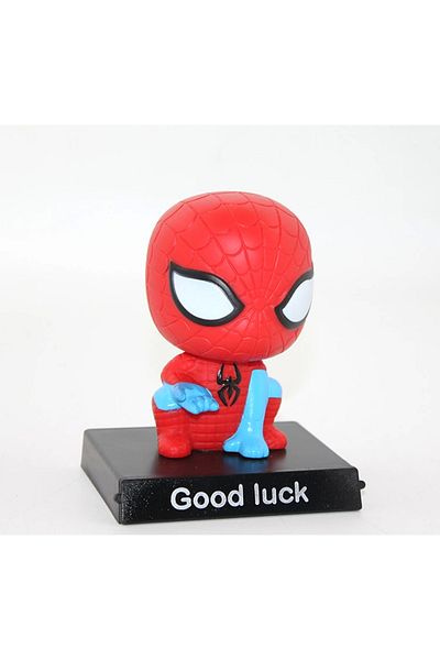 KAKTÜS JACK Spiderman Head Shaking Figure Alk2884 - Ktj2018-7323