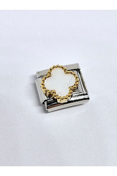 RoseCo00 Italian Steel Bracelet Charm