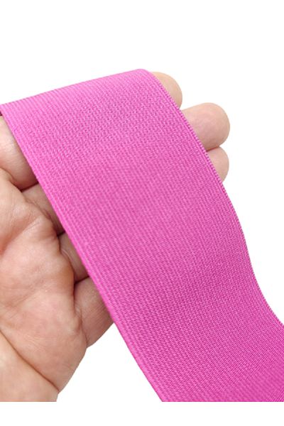 Firebird Takı Aksesuar Ve Kamp Malzemeleri 50 mm Fuchsia Color Super Garment Woven Rubber