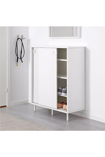 IKEA Mackapar Ayakkabı Dolabı, Beyaz, 80x102 Cm