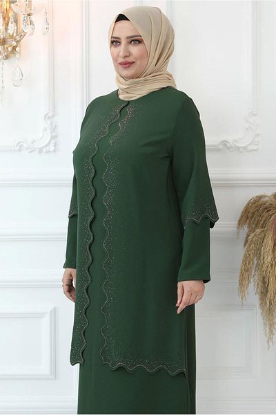 TRENDTESETTÜR ΓΥΝΑΙΚΕΙΟ ΦΟΡΕΜΑ ΒΡΑΔΙΝΟ ΦΟΡΕΜΑ ΚΑΤΑΣΚΕΥΑΣΜΕΝΟ ΜΕ ΛΑΖΕΡ ΚΑΤΑΣΚΕΥΑΣΜΕΝΟ ΜΕ ΠΕΤΡΑ T 6321