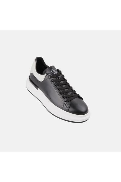 MARCOMEN 19369 Μαύρα Ανδρικά Παπούτσια Casual με Βάση Prism