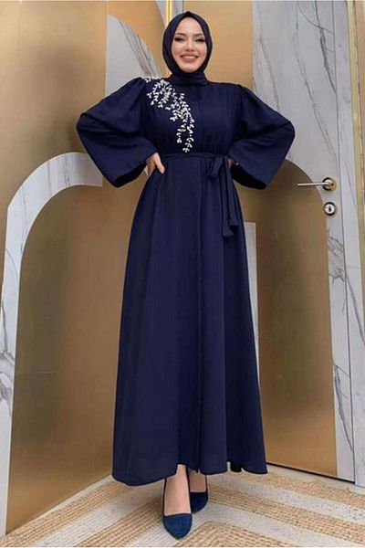 TRENDTESETTÜR Γυναικείο Feracesi Navy Blue Stone Detailed - T 5087