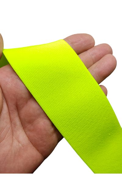 Firebird Takı Aksesuar Ve Kamp Malzemeleri Neon Yellow 50 mm Super Garment Woven Rubber