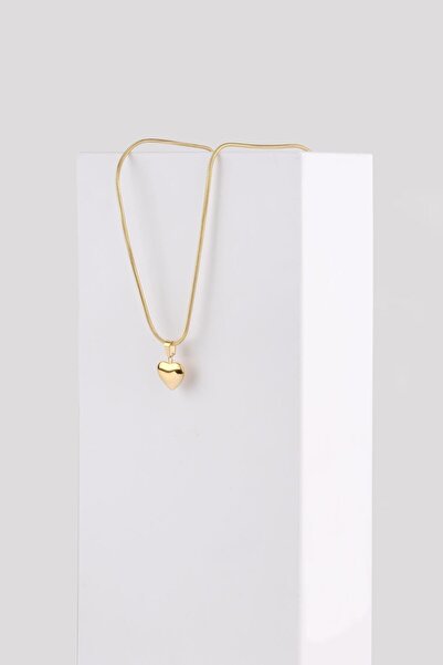 WATCHOFROYAL ADORE LOVE GOLD ÇELİK ZİNCİR KOLYE
