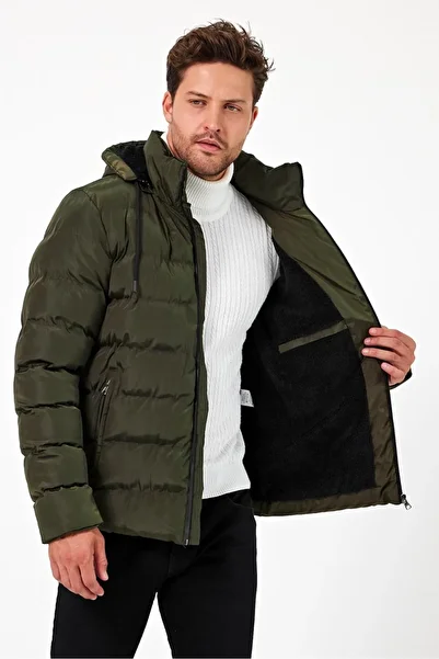 WinnerMan Water Repellent Sheepskin Winter Coat
