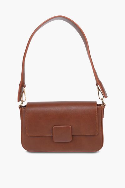 WATCHOFROYAL Arianna Brown Women's Shoulder and Shoulder Bag