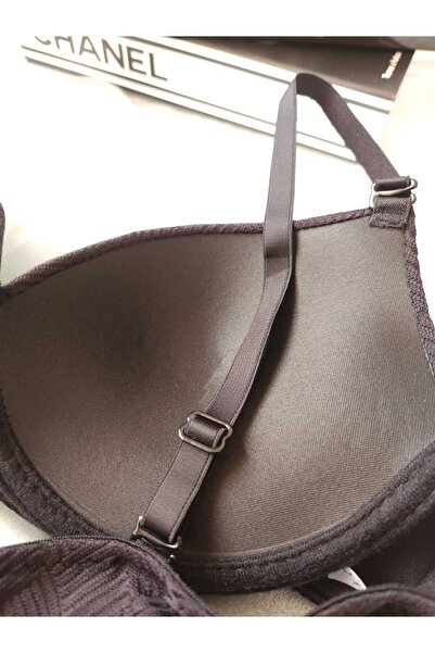 BY GUZEL Σετ σουτιέν με βασικό πλεκτό σχέδιο με ελαφριά υποστήριξη