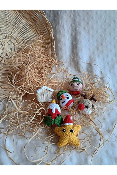 ev atölyem Yılbaşı süsleri 6'lı paket fiyatı