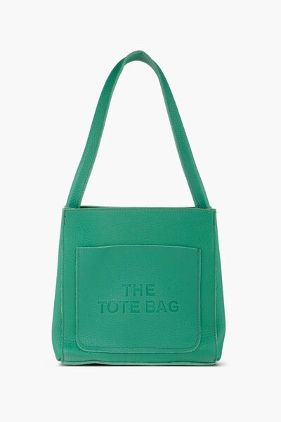 WATCHOFROYAL Kadın Çantası Yeşil Tek Askılı Iki Bölmeli Deri Omuz Çantası Jamia