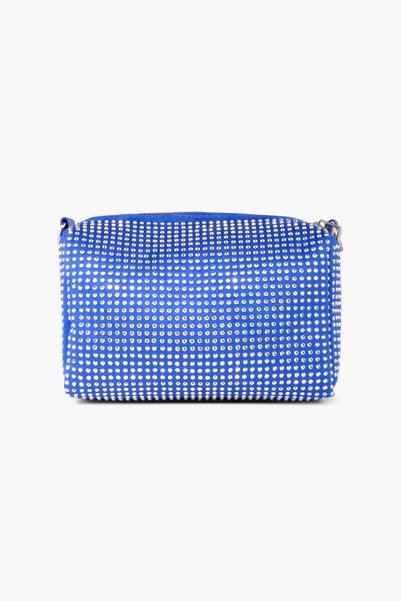WATCHOFROYAL Blue Stone Mini Shoulder Bag - Crossbody, Xander Vank