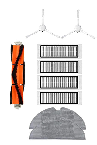 ROPALDE Set de 9 piese de schimb compatibile cu aspiratorul robot Mi Robot Va...