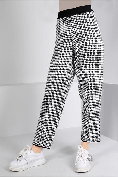 TRENDTESETTÜR WOMEN'S BLACK Knitwear Pants T 70433