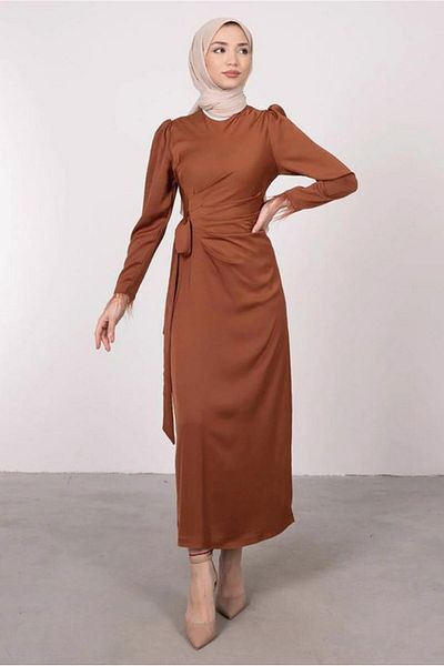 TRENDTESETTÜR ΓΥΝΑΙΚΕΙΑ ΚΑΦΕ (ΚΑΡΑΜΕΛΑ) ΜΑΝΙΚΙΑ ΦΟΥΡΝΙΚΕΣ ΛΕΠΤΟΜΕΡΕΙΕΣ ΒΡΑΔΙΝΟ ΦΟΡΕΜΑ T 1295