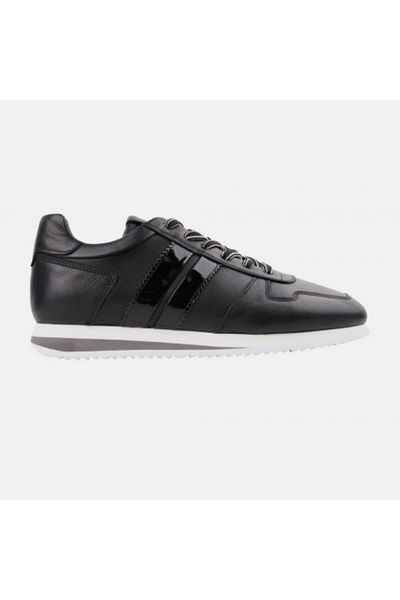 MARCOMEN Ανδρικό Δερμάτινο Sneaker 19531 Μαύρο