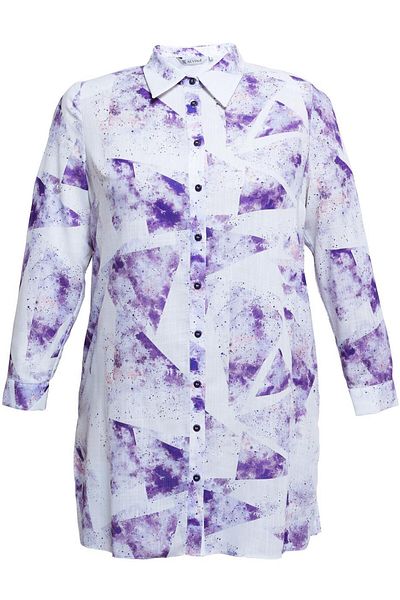 Alvina Plus Size Patterned Tunic 20512