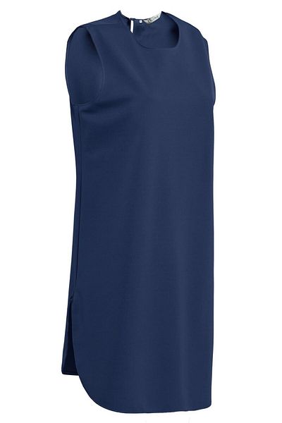 TRENDTESETTÜR WOMEN'S DARK BLUE (INDIGO) SLEEVELESS INNER TUNIK T 4485