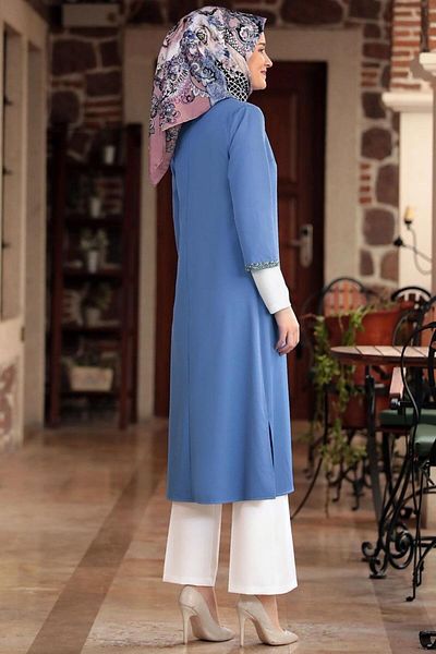 TRENDTESETTÜR ΓΥΝΑΙΚΕΙΟ ΜΠΛΕ (BABY BLUE) ΠΕΤΡΙΝΟ ΜΠΟΥΤΕΛΟ T 1801