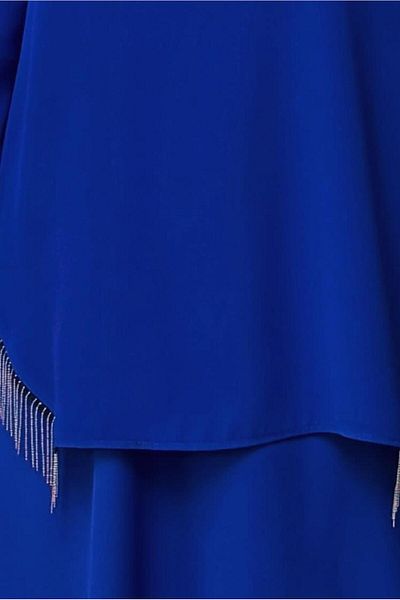 TRENDTESETTÜR ΓΥΝΑΙΚΕΙΟ ΣΕΤ ΜΠΛΕ ΣΚΟΥΡΟ (SAKS) ΦΟΥΝΤΟΥ ΛΕΠΤΟΜΕΡΗΣ ΦΟΥΝΤΟΥ ΣΕΤ T 1203