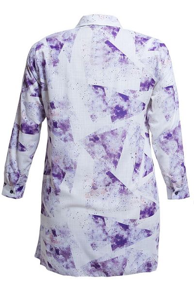 Alvina Plus Size Patterned Tunic 20512