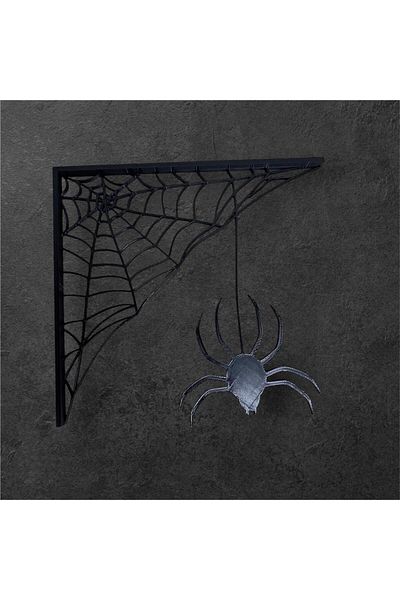 Dekor Spider Web Door Corner Ornament Halloween