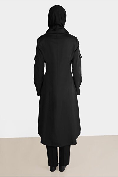 TRENDTESETTÜR High Waist Women's Black Trousers - T 70350