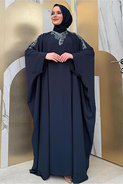 TRENDTESETTÜR Жіночий темно-синій костюм з вишивкою T 9948