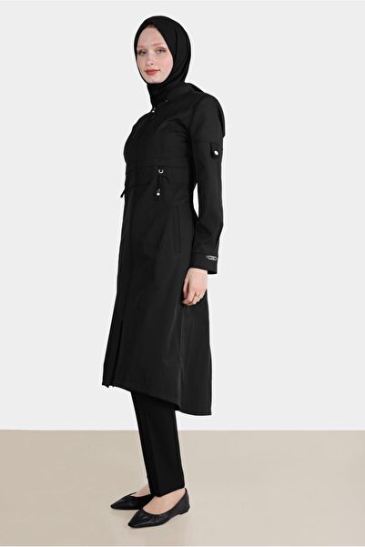 TRENDTESETTÜR High Waist Women's Black Trousers - T 70350