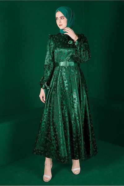 TRENDTESETTÜR Βραδινό φόρεμα Green Emerald Testett - T 50266