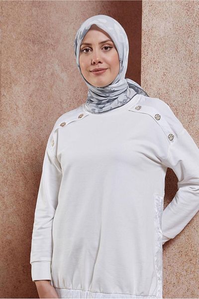 Alvina EșARFĂ CU MODEL ALVINA - 29219