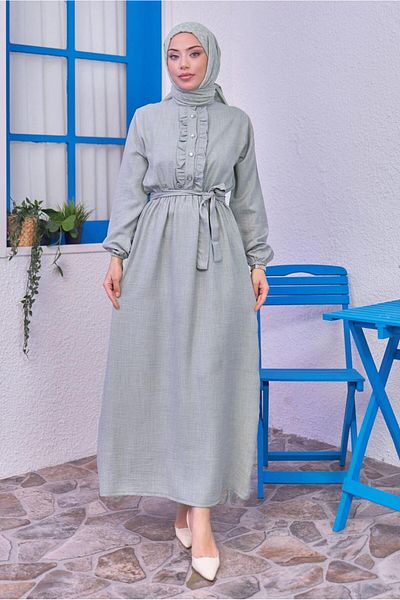 TRENDTESETTÜR ΓΥΝΑΙΚΕΙΟ ΦΟΡΕΜΑ ΓΚΡΙ ΖΑΝΤΑ T 1583