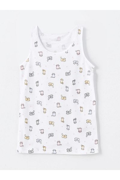 LC Waikiki Printed Girl's Undershirt 2 Pack