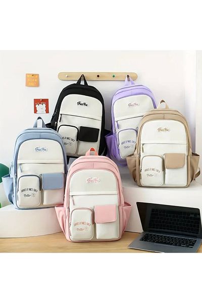 KRC BAGS Σετ τσάντας 4 τεμαχίων σε κορεατικό στυλ