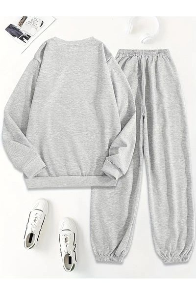 Pink Sky Σετ φόρμας Unisex Plus Size