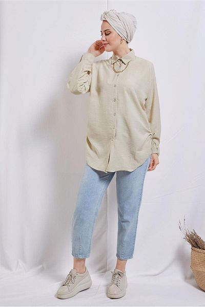 TRENDTESETTÜR ΓΥΝΑΙΚΕΙΟ ΜΠΕΖ ΣΟΥΤ ΜΠΟΥΖΟΥΡ ΠΟΥΚΑΜΙΣΟ TUNIC T 2811